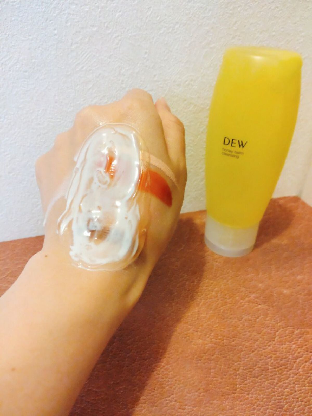 ハニーバームクレンジング/DEW/クレンジングバームを使ったクチコミ(7枚目)