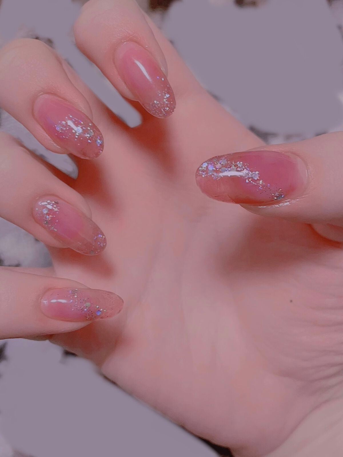 ジェルネイル(ライト対応)/セリア/ジェルネイルを使ったクチコミ(1枚目)