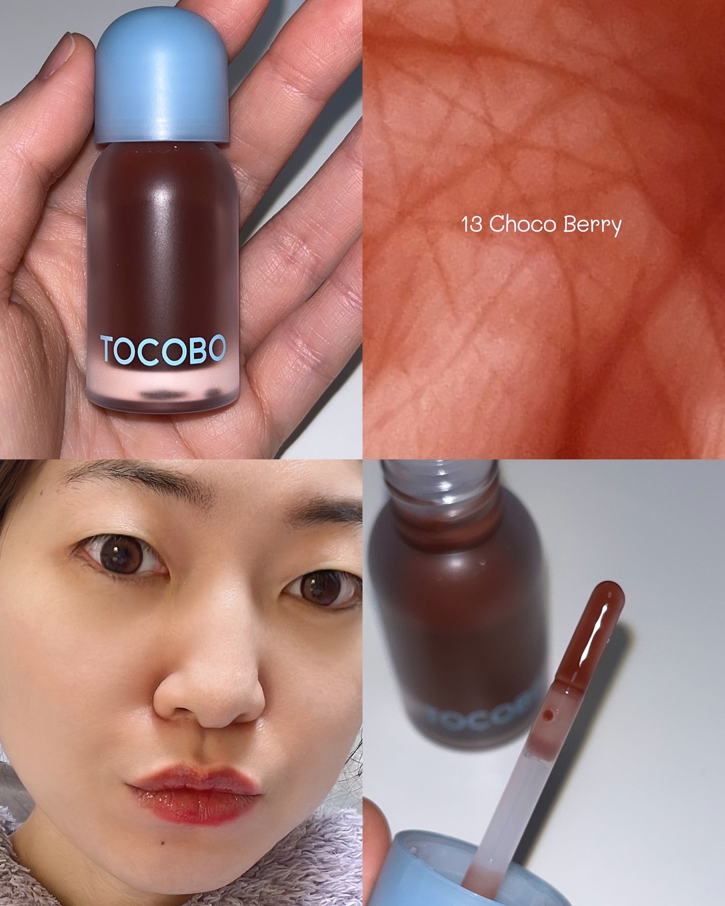 ジューシーベリープランピングリップオイル/TOCOBO/リップグロスを使ったクチコミ(9枚目)