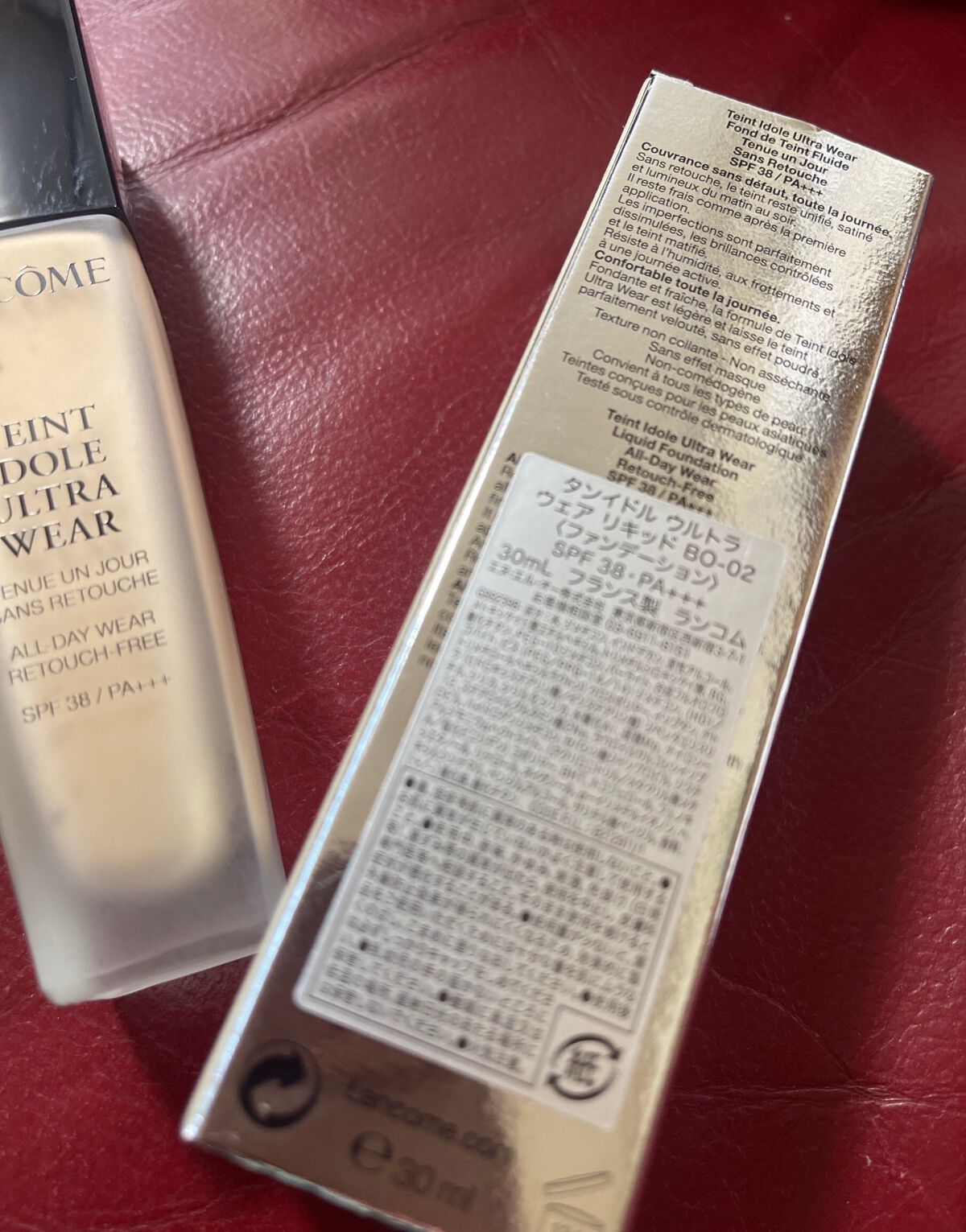 タンイドル ウルトラ ウェア リキッド/LANCOME/リキッドファンデーションを使ったクチコミ(3枚目)