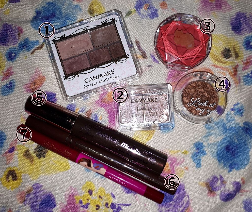 パーフェクトマルチアイズ/キャンメイク/アイシャドウパレットを使ったクチコミ（2枚目）