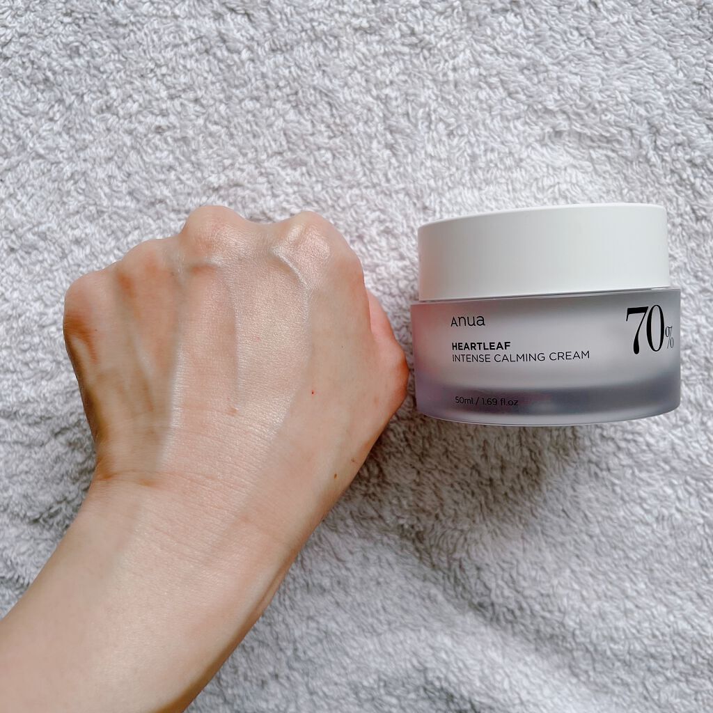 ドクダミ 70 インテンスカーミングクリーム/Anua/フェイスクリームを使ったクチコミ(5枚目)