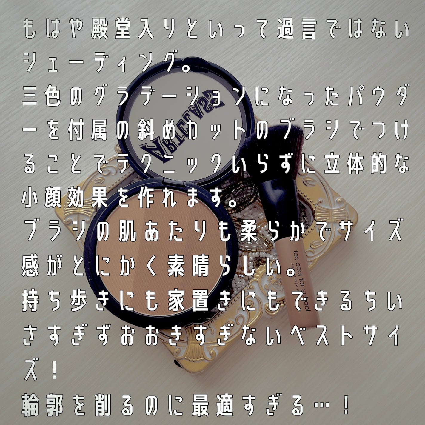 アートクラスバイロダン シェーディング/too cool for school/シェーディングを使ったクチコミ(2枚目)