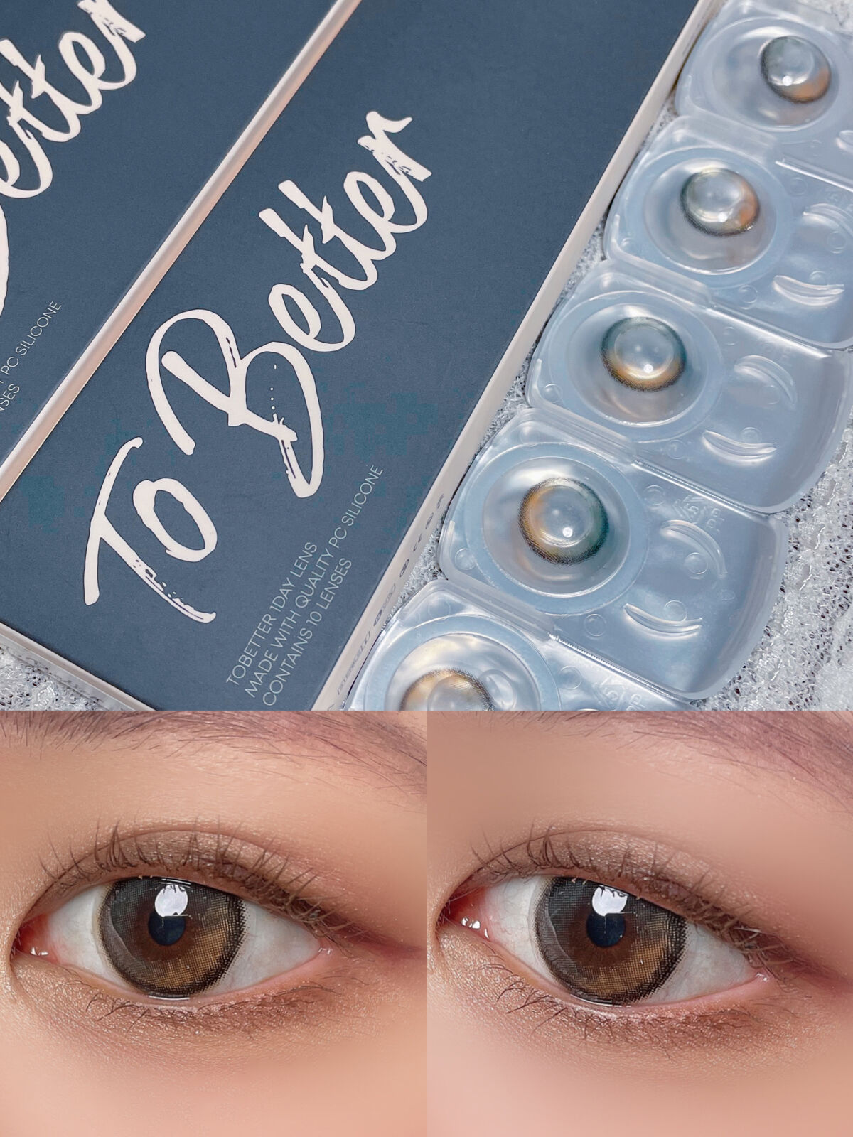 thepiel/THEPIEL/カラーコンタクトレンズを使ったクチコミ（1枚目）