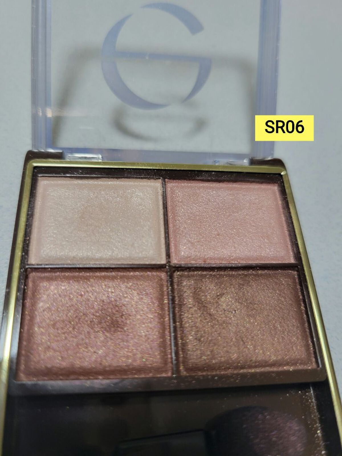 スキニーリッチシャドウ/excel/アイシャドウパレットを使ったクチコミ(2枚目)