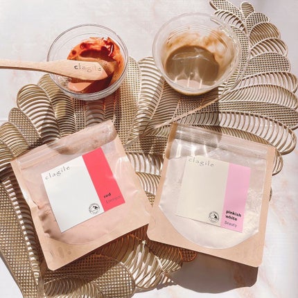 clargile clargile pinkish Whiteのクチコミ「clargile クレイル
◆レッドイライト
◆ピンキッシュホワイト
普段は出来上がってい.....」(1枚目)