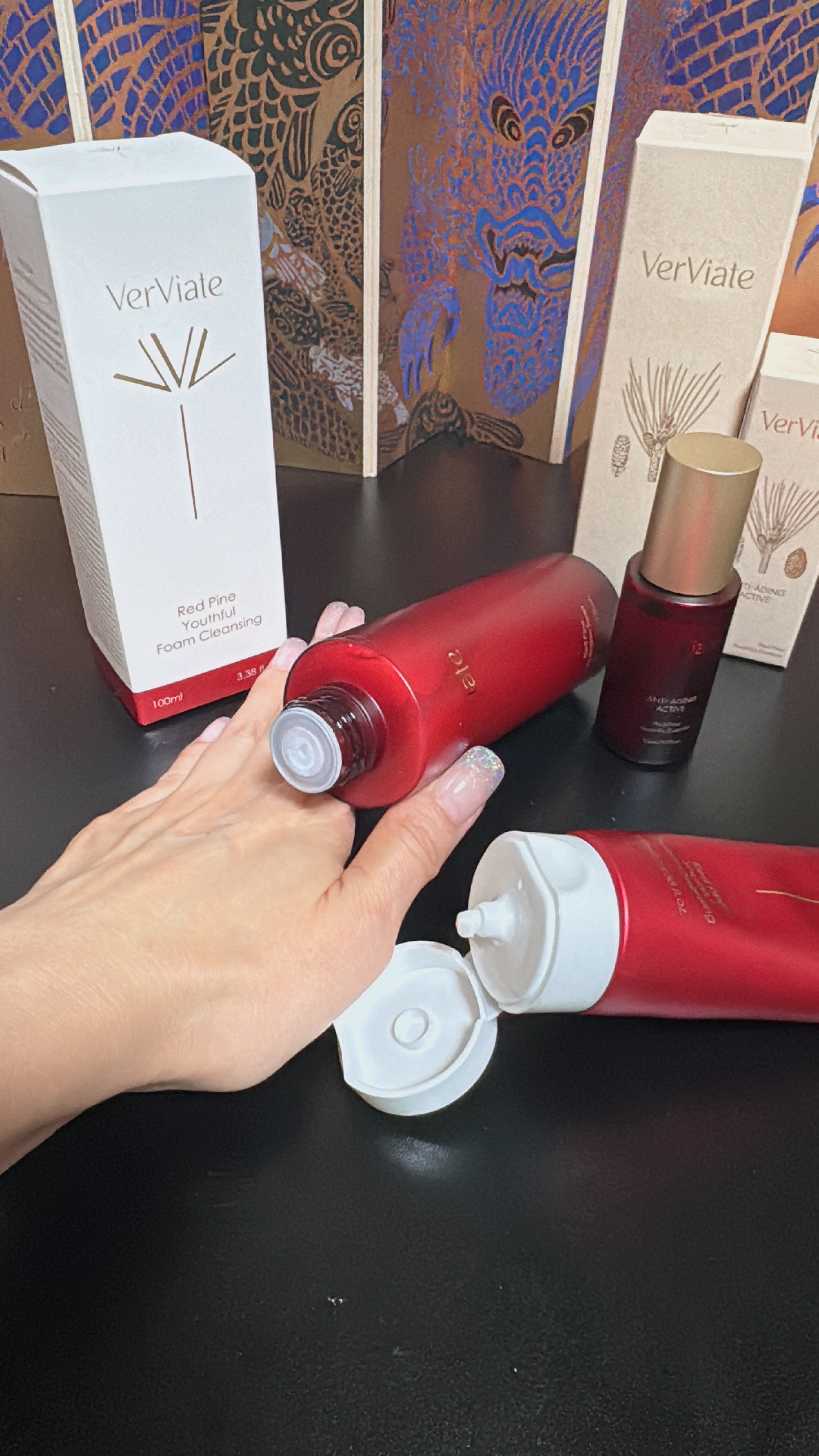 レッドパインクレンザー/VerViate/洗顔フォームを使ったクチコミ（3枚目）