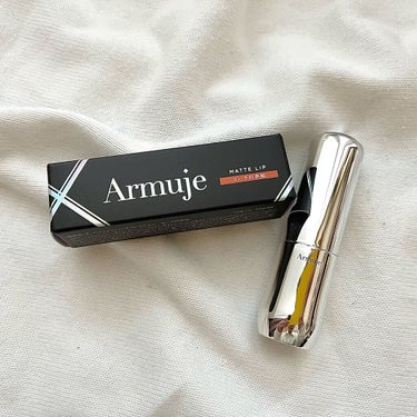 マットジュエルリップコレクション コハクの余裕/Armuje/口紅を使ったクチコミ（2枚目）