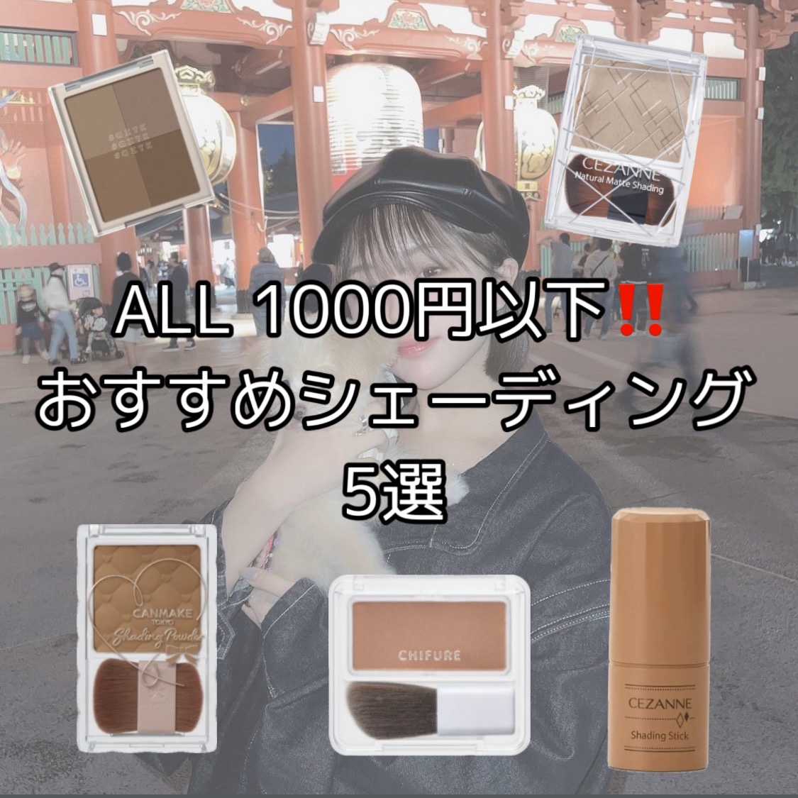 4色シェーディングパレット 02 クラシックブラウン/aZTK/シェーディングを使ったクチコミ（1枚目）