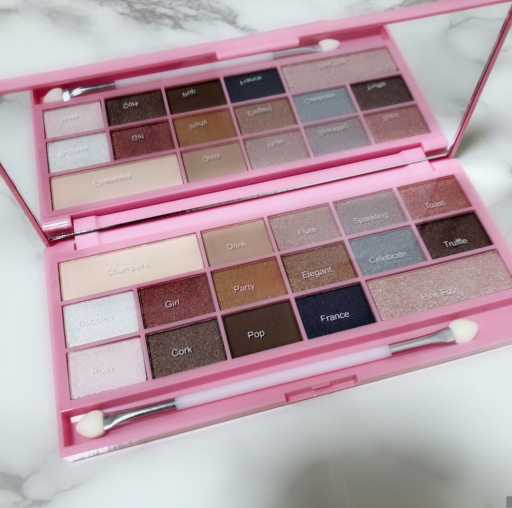 アイラブチョコレート/MAKEUP REVOLUTION/アイシャドウパレットを使ったクチコミ（3枚目）