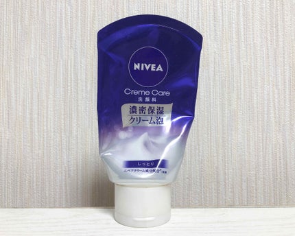 ニベア クリームケア洗顔料 しっとり/ニベア/洗顔フォームを使ったクチコミ(1枚目)