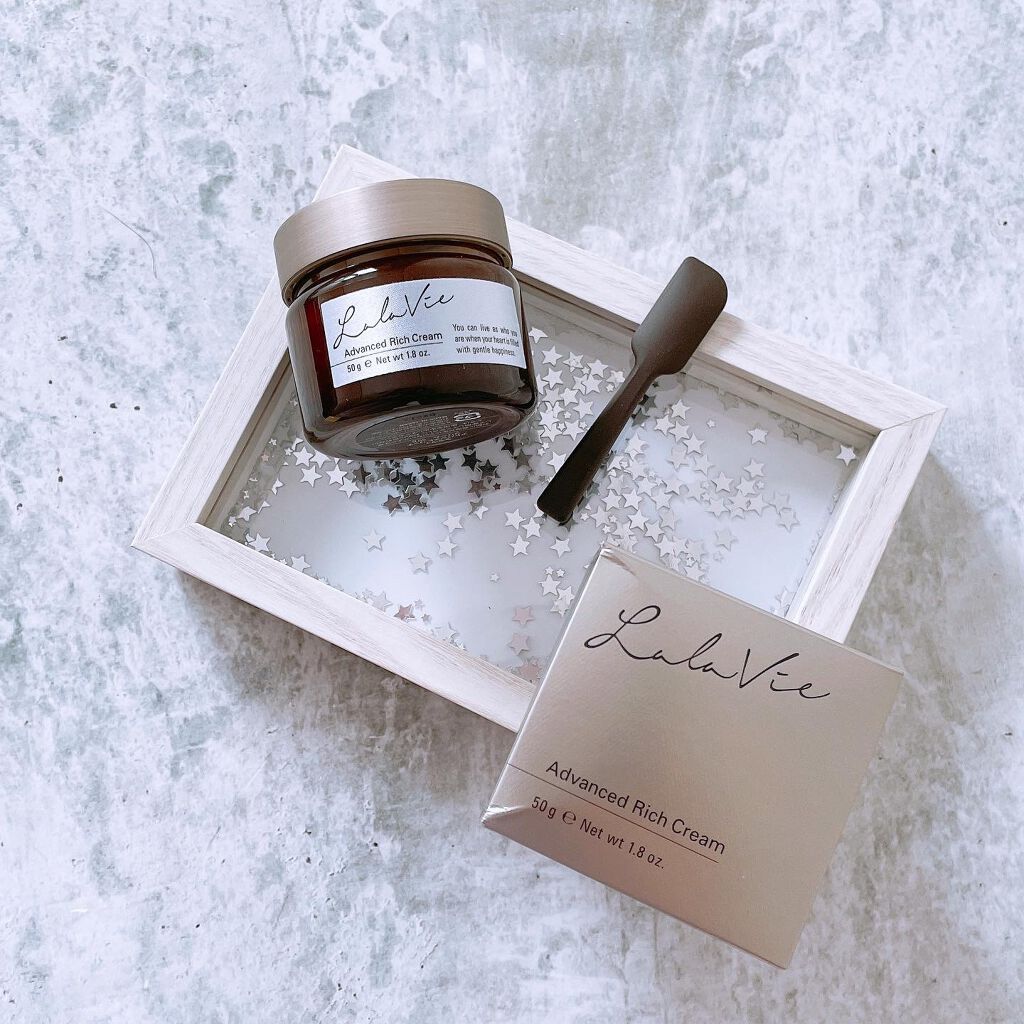 アドバンスト リッチ クリーム/Lala Vie/フェイスクリームを使ったクチコミ(1枚目)