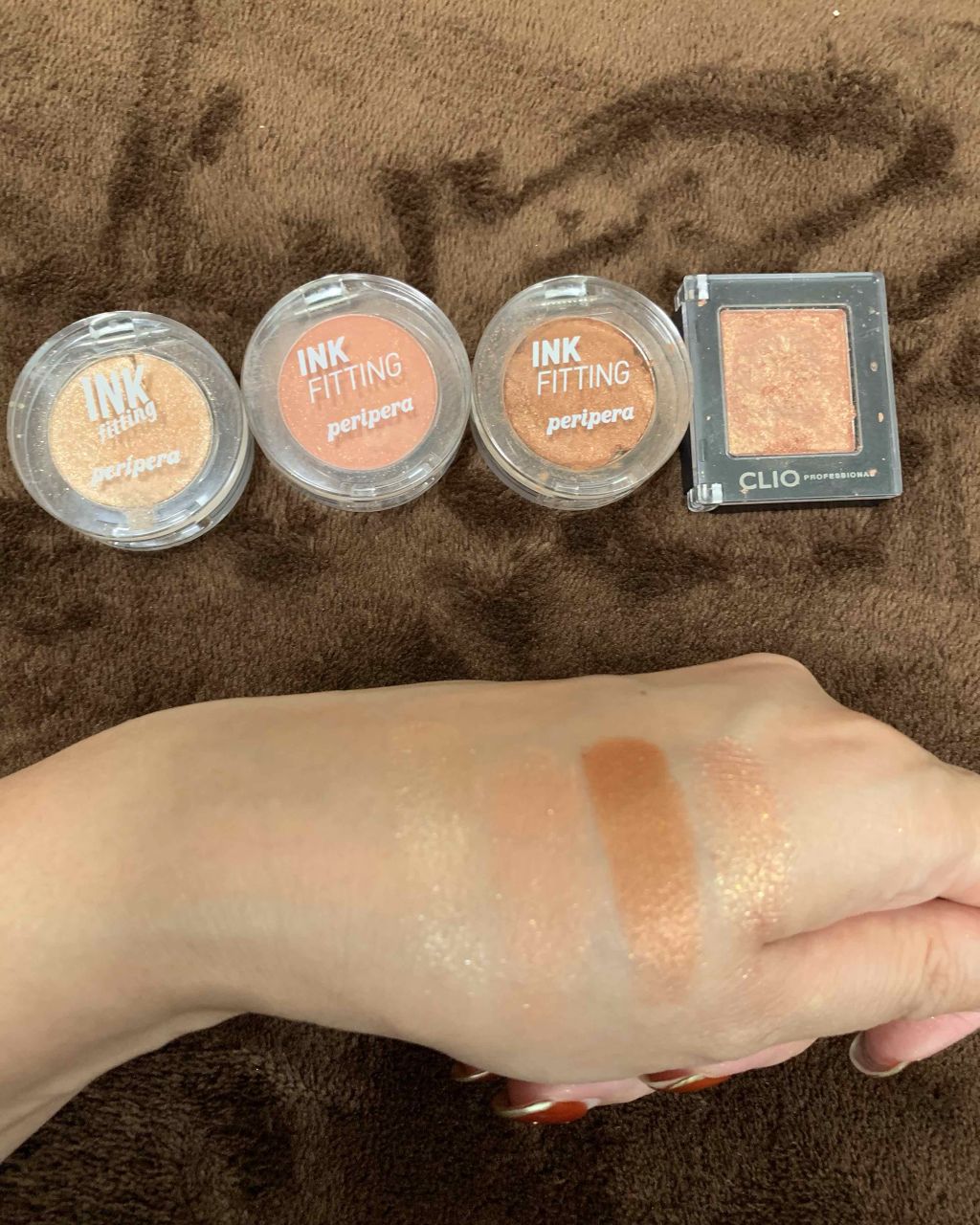 インクフィッティングシャドー/PERIPERA/ジェル・クリームアイシャドウを使ったクチコミ（2枚目）