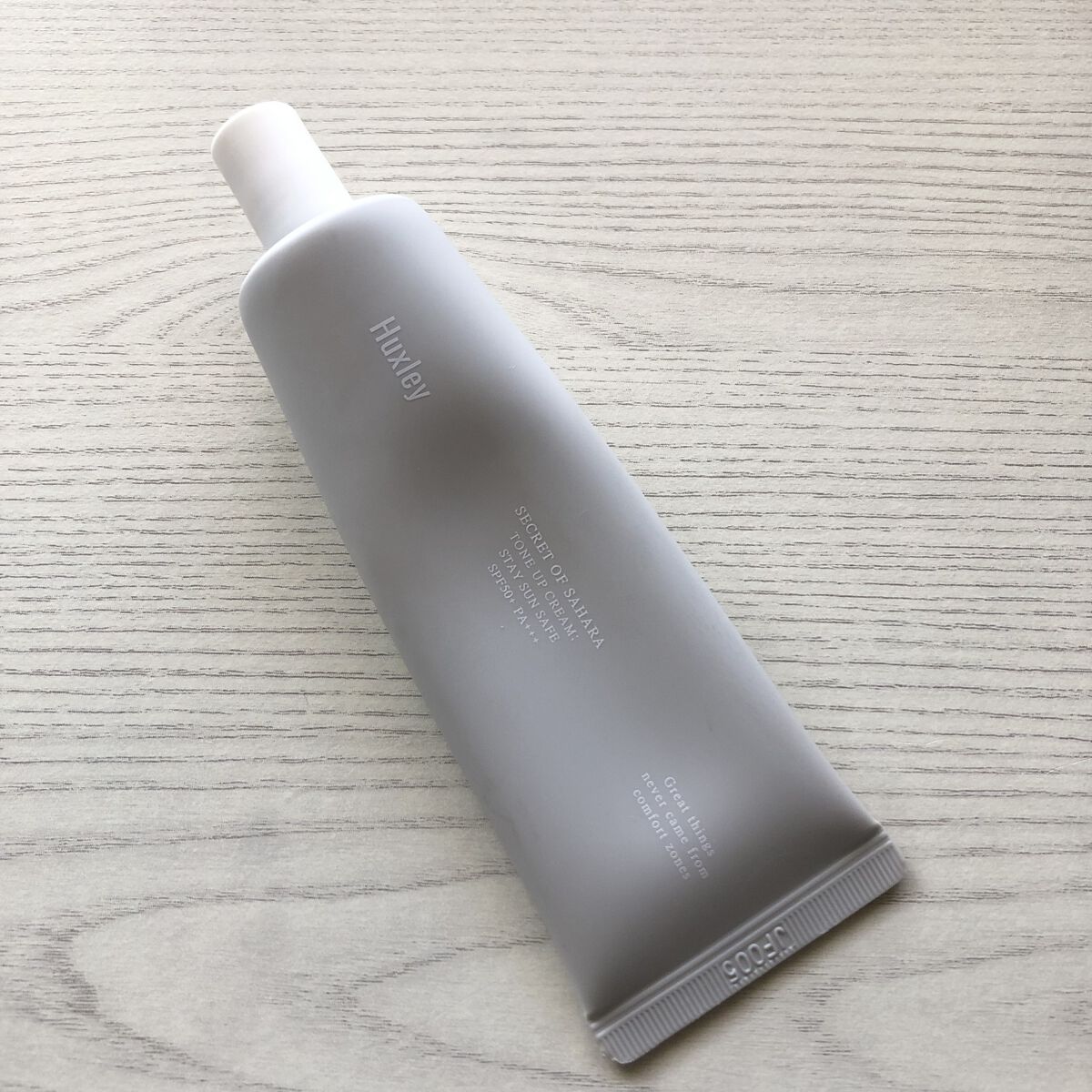 サンクリーム；ステイサンセーフ/Huxley/日焼け止めクリームを使ったクチコミ（1枚目）