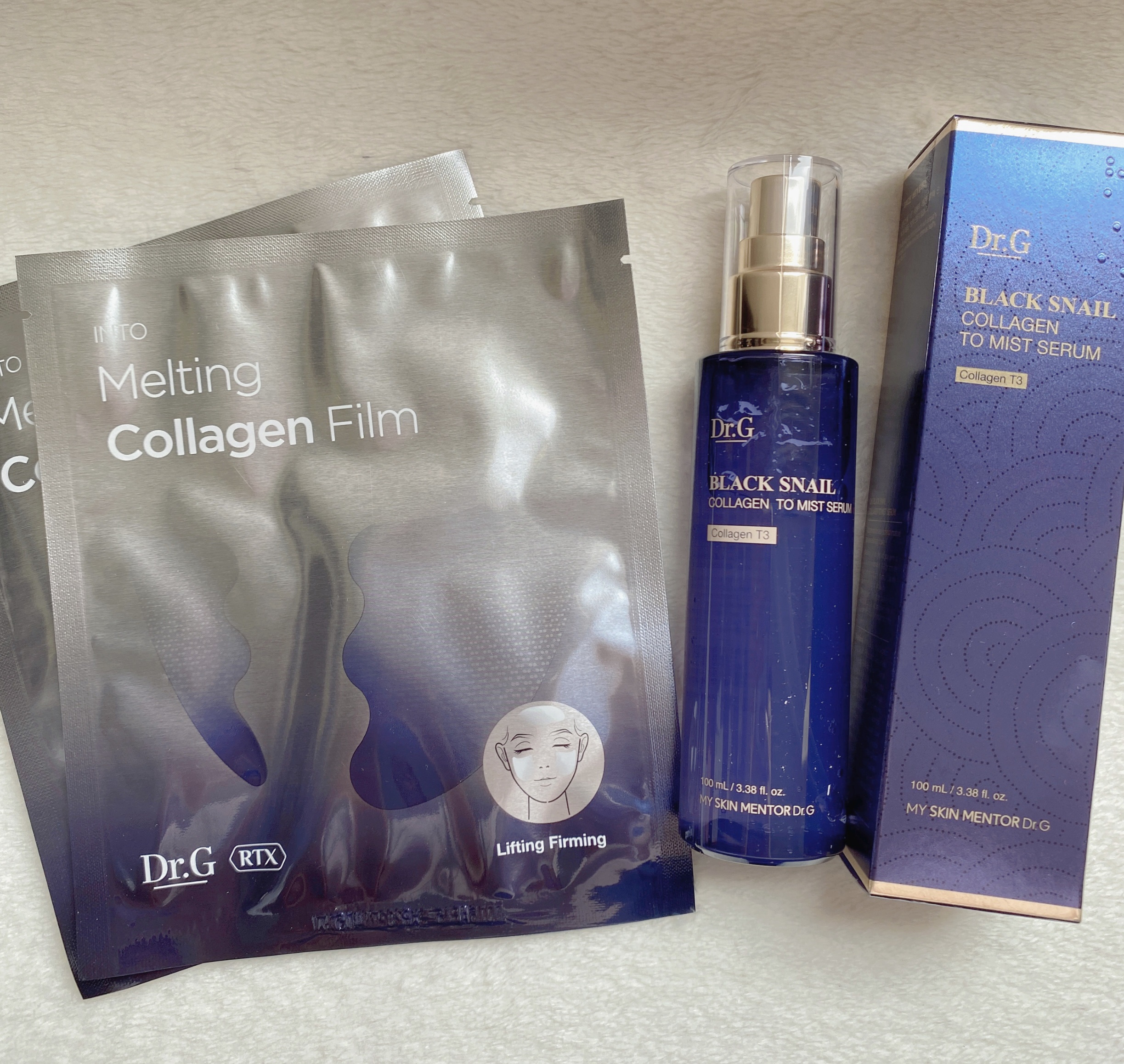 ドクタージー ブラックスネイル コラーゲンミスト/Dr.G/ミスト状化粧水を使ったクチコミ（1枚目）