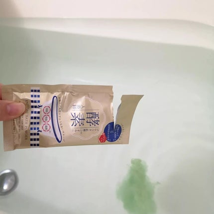 酵素スキンクリアバスパウダー/酵素専科/無機塩系入浴剤を使ったクチコミ(3枚目)