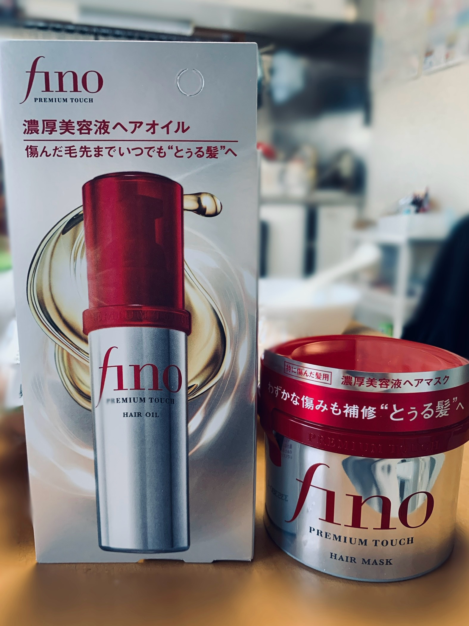 フィーノ　プレミアムタッチ　濃厚美容液ヘアオイル/フィーノ/ヘアオイルを使ったクチコミ（1枚目）