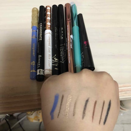 エグザジェレート パーフェクト リキッドアイライナー/リンメル ロンドン/リキッドアイライナーを使ったクチコミ(1枚目)