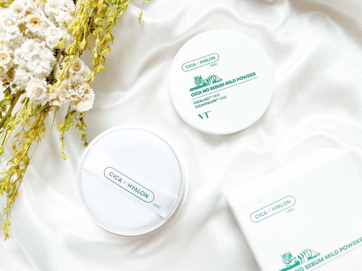 CICA ノーセバム マイルドパウダー/VT/ルースパウダーを使ったクチコミ(1枚目)