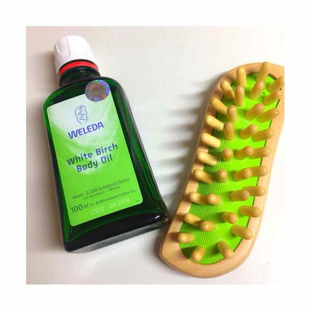 ボディシェイプブラシ/WELEDA/ボディグッズを使ったクチコミ(2枚目)