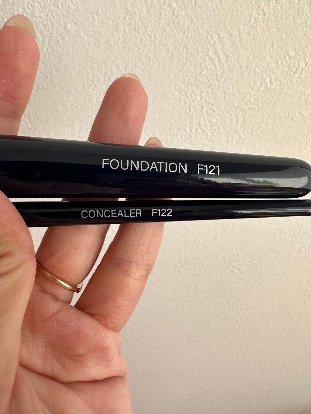 SIXPLUS ファンデーションブラシ・コンシーラーブラシセット/SIXPLUS/メイクブラシを使ったクチコミ(4枚目)