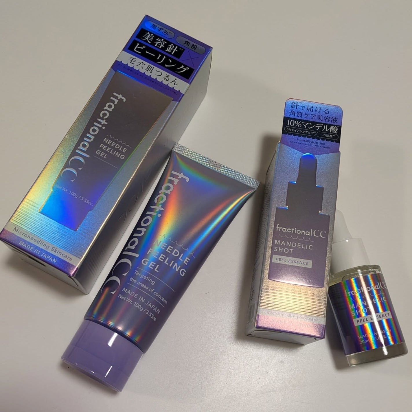 ニードルピーリングジェル/fractionalCC/ピーリングを使ったクチコミ(4枚目)