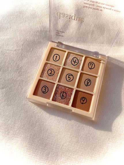 シャドウパレット/dasique/アイシャドウパレットを使ったクチコミ(2枚目)