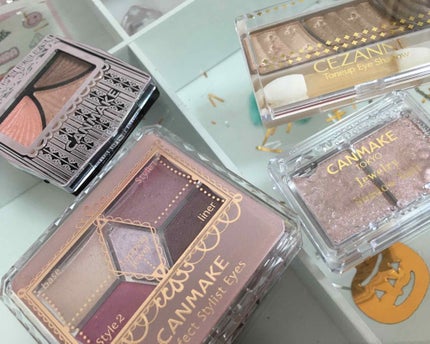 【旧品】パーフェクトスタイリストアイズ/キャンメイク/アイシャドウパレットを使ったクチコミ(1枚目)