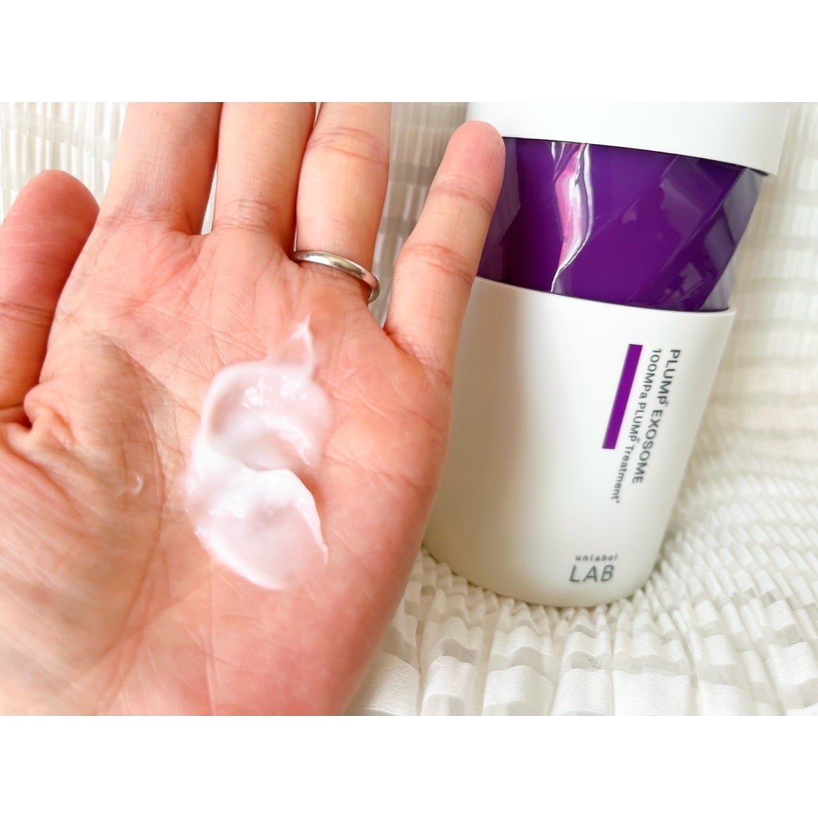 アンレーベル ラボ EX バウンス シャンプー/ヘアトリートメント/unlabel/市販シャンプーを使ったクチコミ(4枚目)