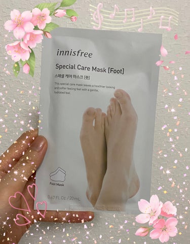 スペシャルケア フット マスク/innisfree/レッグ・フットケアを使ったクチコミ（1枚目）