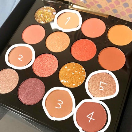 大英博物館 エジプトシリーズ アイシャドウパレット/ZEESEA/アイシャドウパレットを使ったクチコミ(1枚目)