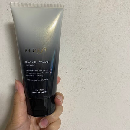 BLACK JELLY WASH(ブラックジェリーウォッシュ)/PLUEST/その他洗顔料を使ったクチコミ(1枚目)