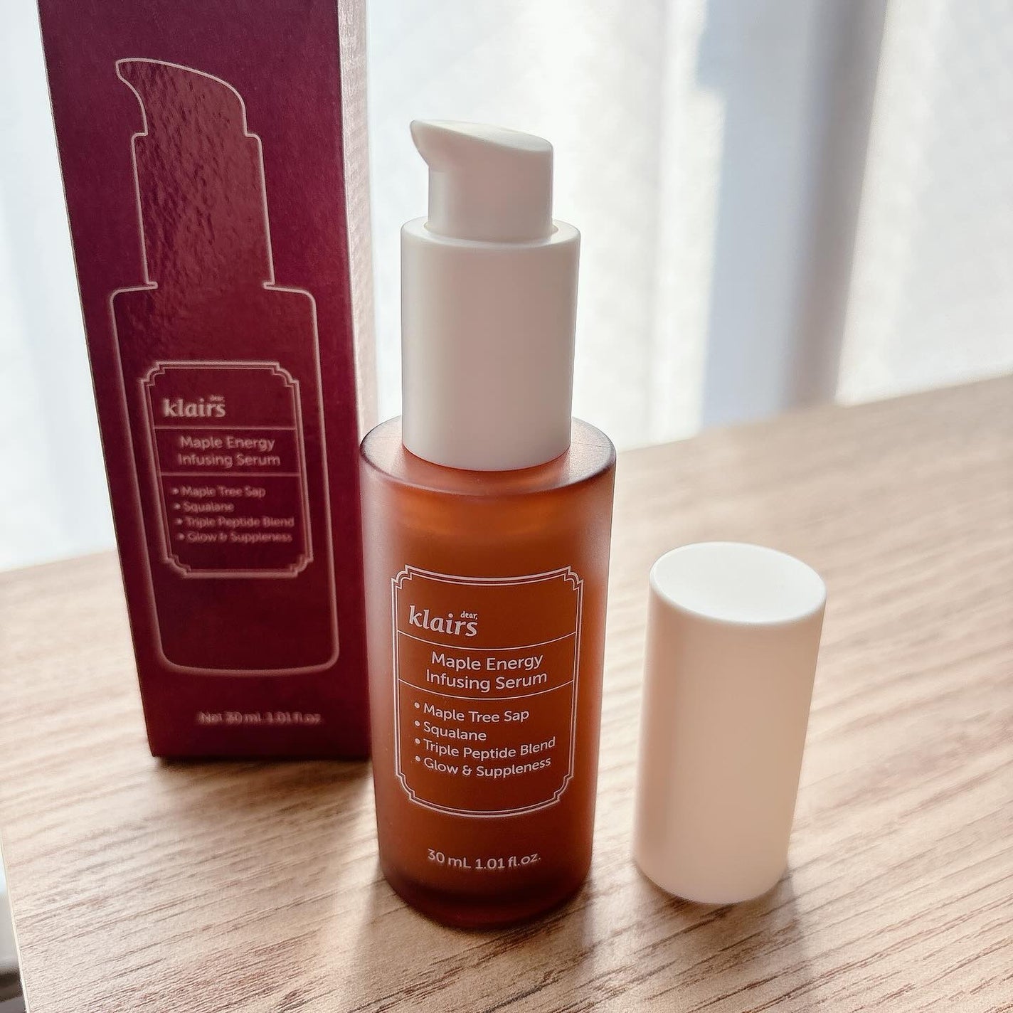 メープル毛穴シロップセラム/Klairs/美容液を使ったクチコミ(2枚目)