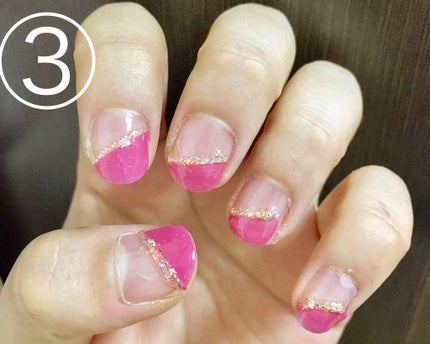 速乾トップコート/セリア/ネイルトップコートを使ったクチコミ(4枚目)