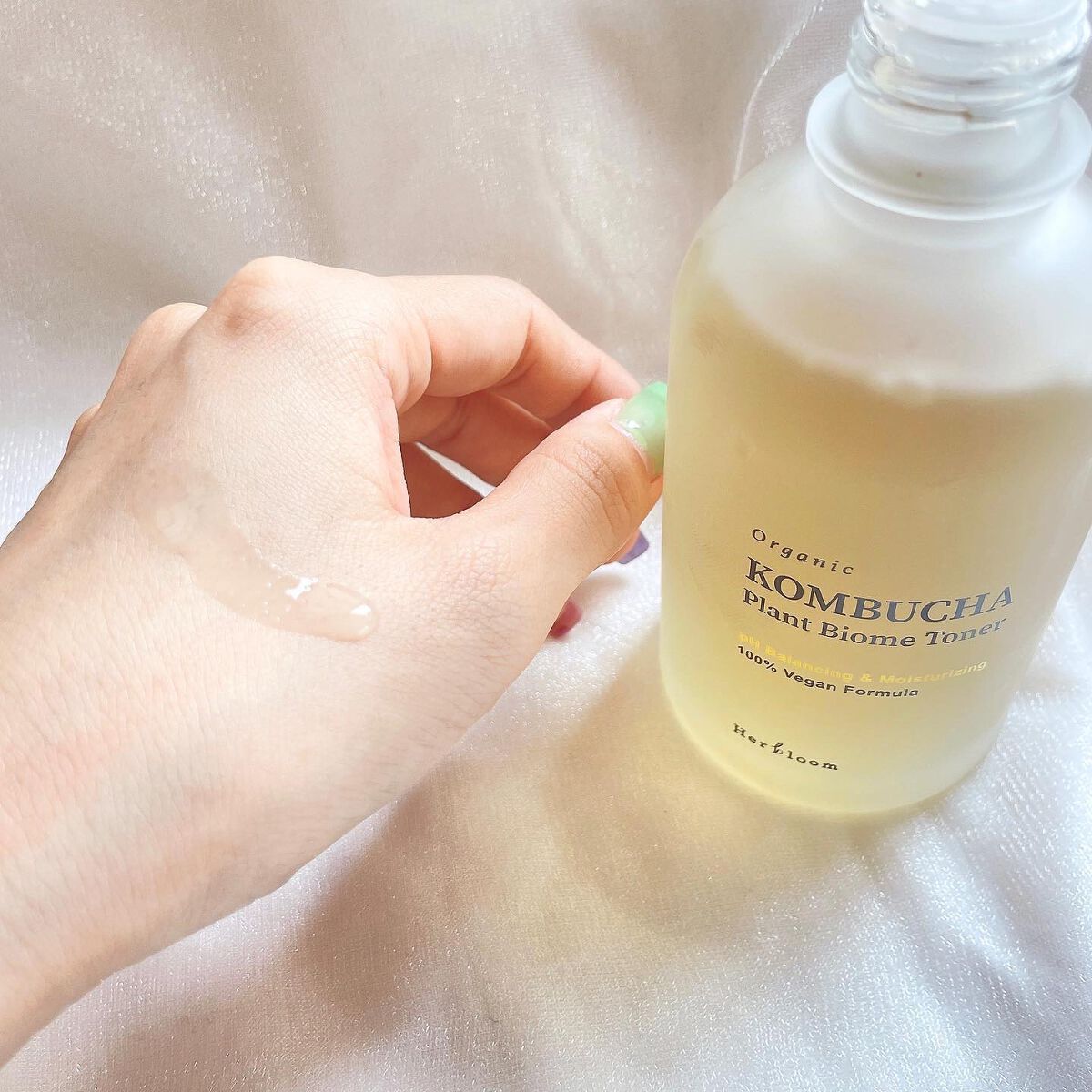 コンブチャプラントバイオームトナー/HERbloom/化粧水を使ったクチコミ（3枚目）