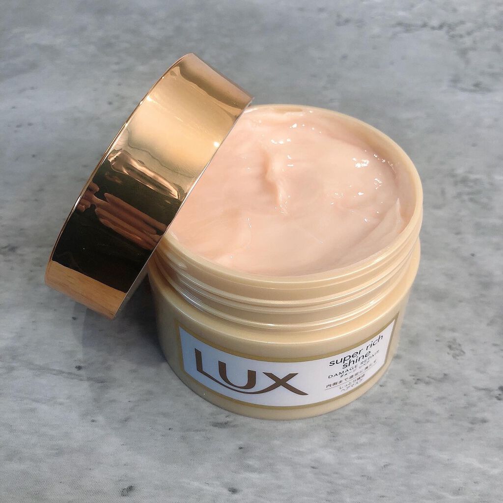 スーパーリッチシャイン ダメージリペア リッチ補修ヘアマスク/LUX/ヘアマスク・ヘアパックを使ったクチコミ(2枚目)
