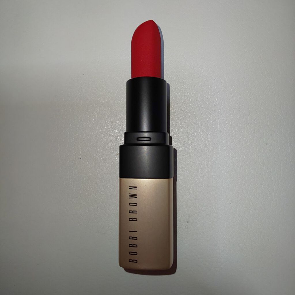 リュクス マット リップ カラー 14 オンファイア/BOBBI BROWN/口紅を使ったクチコミ（1枚目）