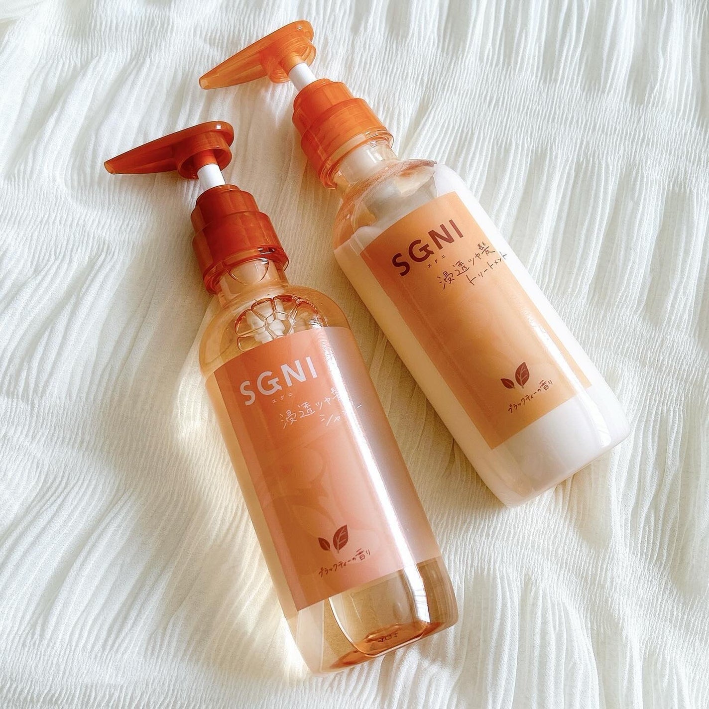 スグニ 浸透ツヤ髪 シャンプー/トリートメント/SGNI/市販シャンプーを使ったクチコミ(1枚目)