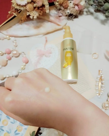 エクストラダメージケア インテンシブ ヴィタミルク 洗い流さないトリートメント /パンテーン/アウトバストリートメントを使ったクチコミ(3枚目)