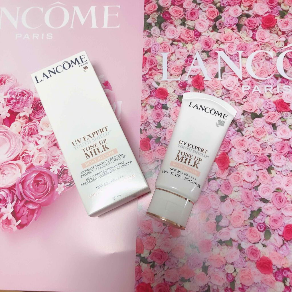 UV エクスペール トーン アップ ローズ/LANCOME/日焼け止め・UVケアを使ったクチコミ（1枚目）