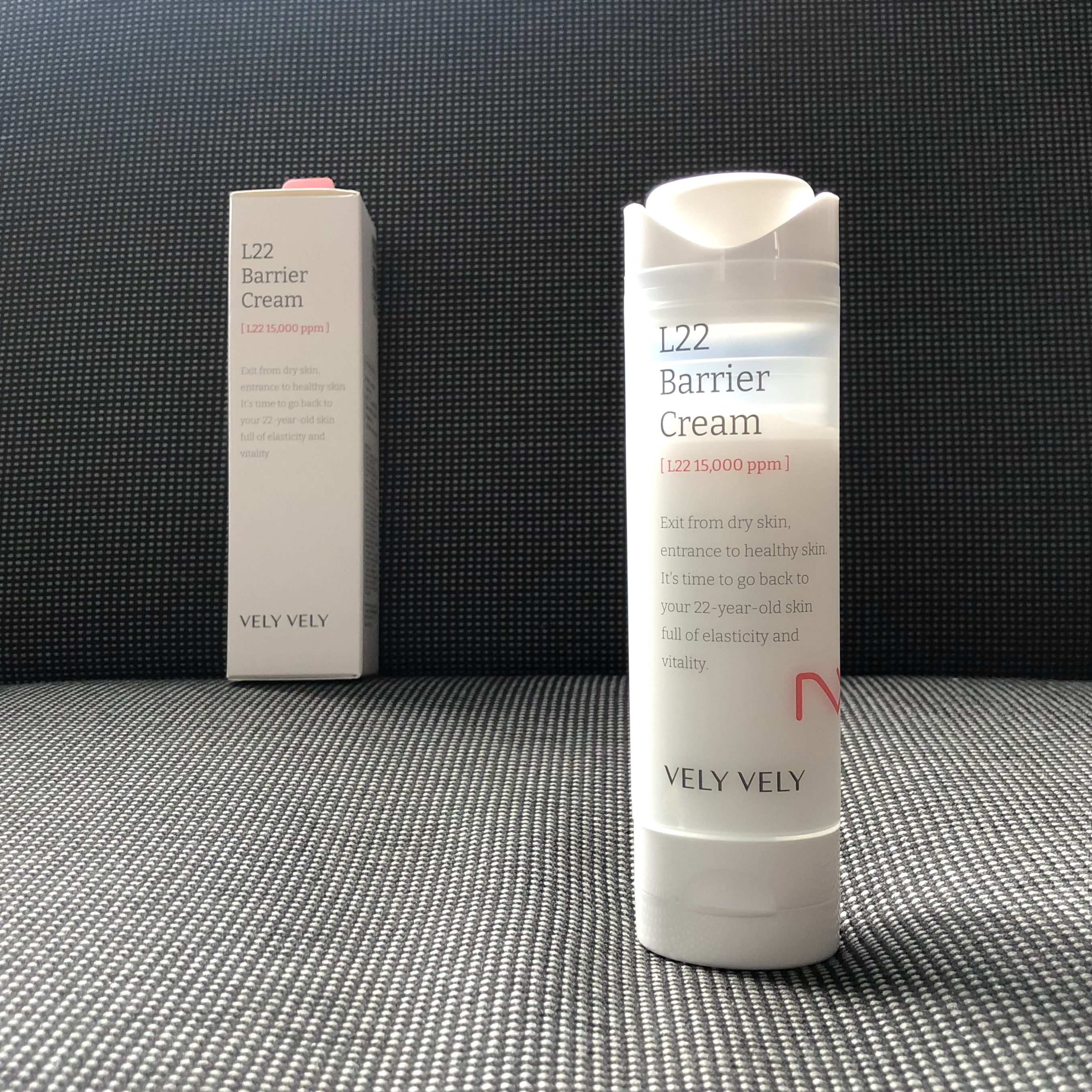 L22バリアクリーム/VELY VELY/フェイスクリームを使ったクチコミ（1枚目）