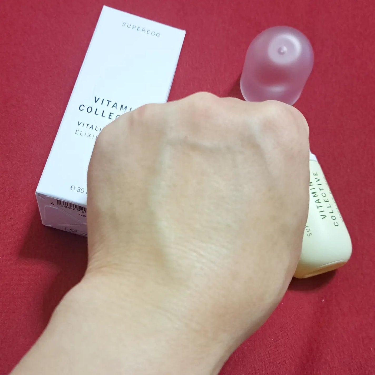 ビタミン コレクティブ バイタリティ エリクサー/SUPEREGG /美容液を使ったクチコミ(4枚目)