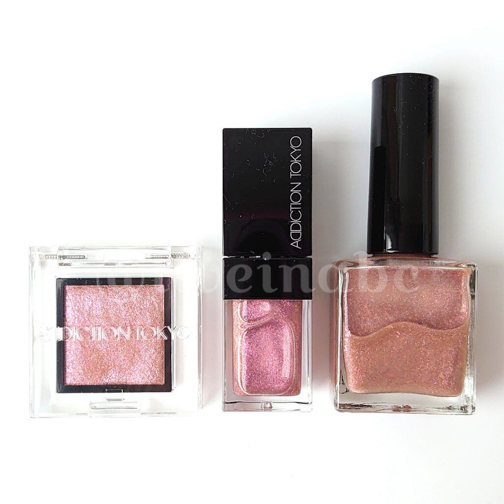 スパークルカラーコレクション ローズクォーツ /ADDICTION/メイクアップキットを使ったクチコミ（3枚目）