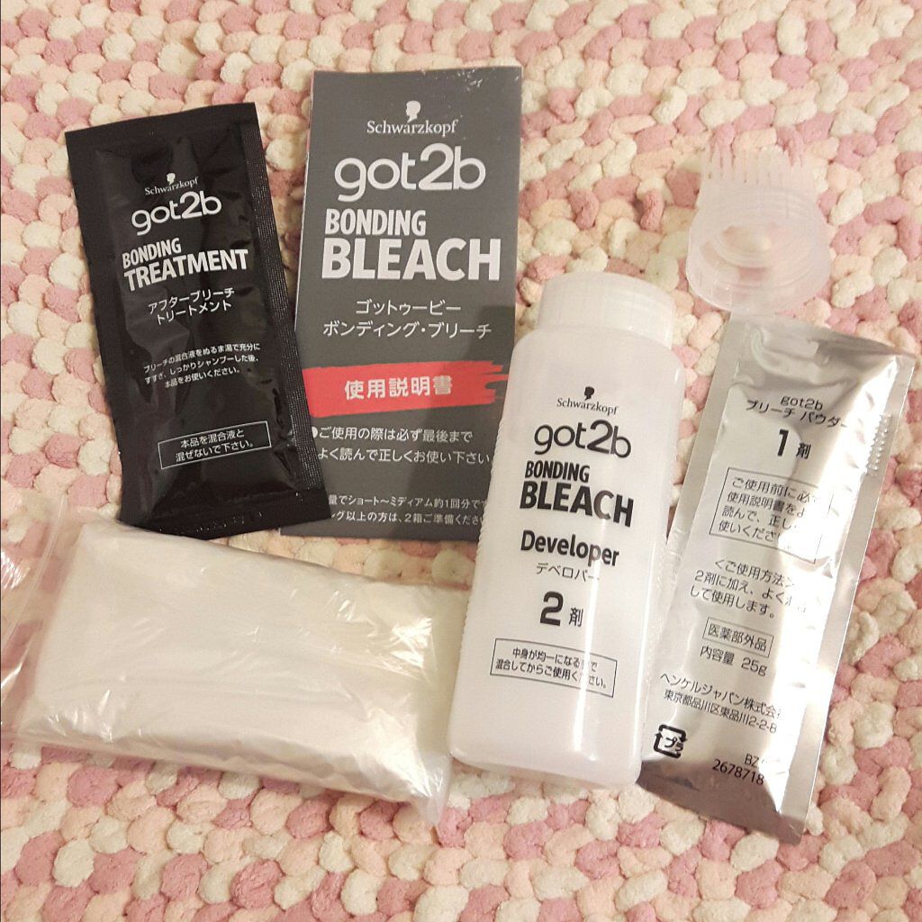 ボンディング・ブリーチ/got2b/ブリーチ剤を使ったクチコミ(3枚目)