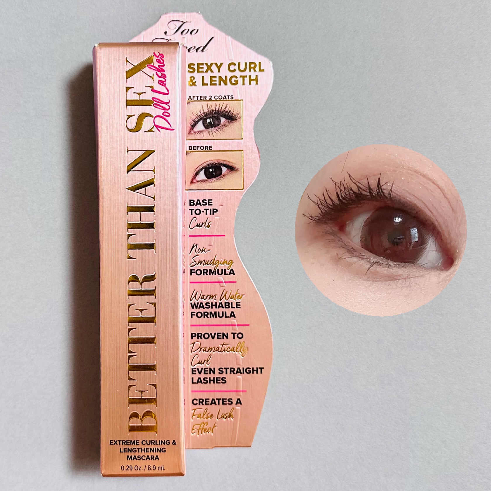 ベター ザン セックス マスカラ ドール ラッシュ/Too Faced/マスカラを使ったクチコミ（3枚目）