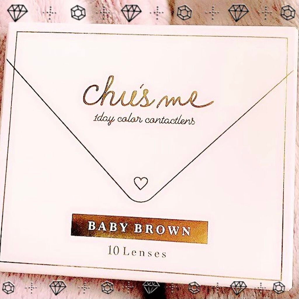 Chu's me 1day/Chu's me/ワンデー(1DAY)カラコンを使ったクチコミ(1枚目)