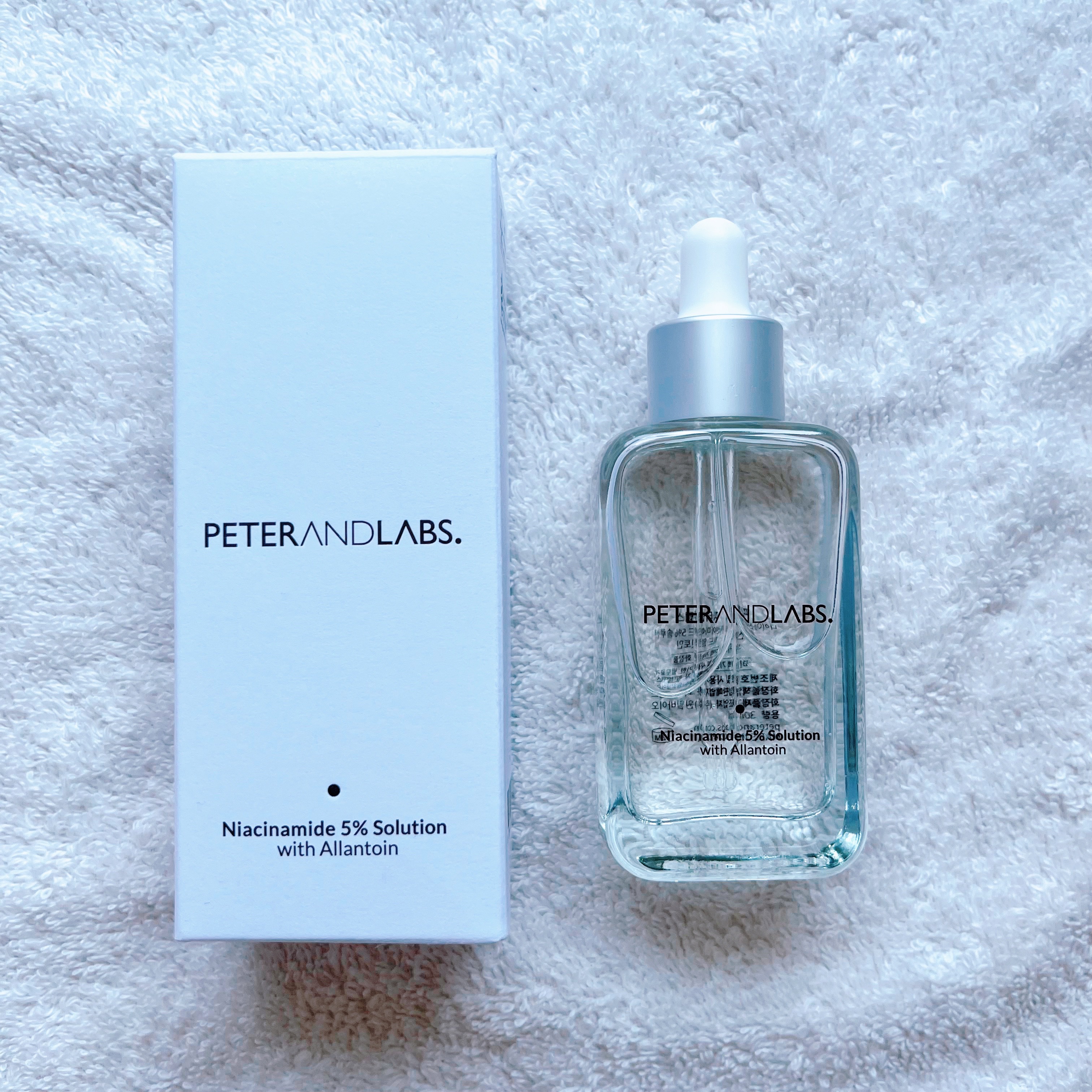 ナイアシンアミド5%ソリューションウィズアラント美容液/PETERANDLABS/美容液を使ったクチコミ（1枚目）