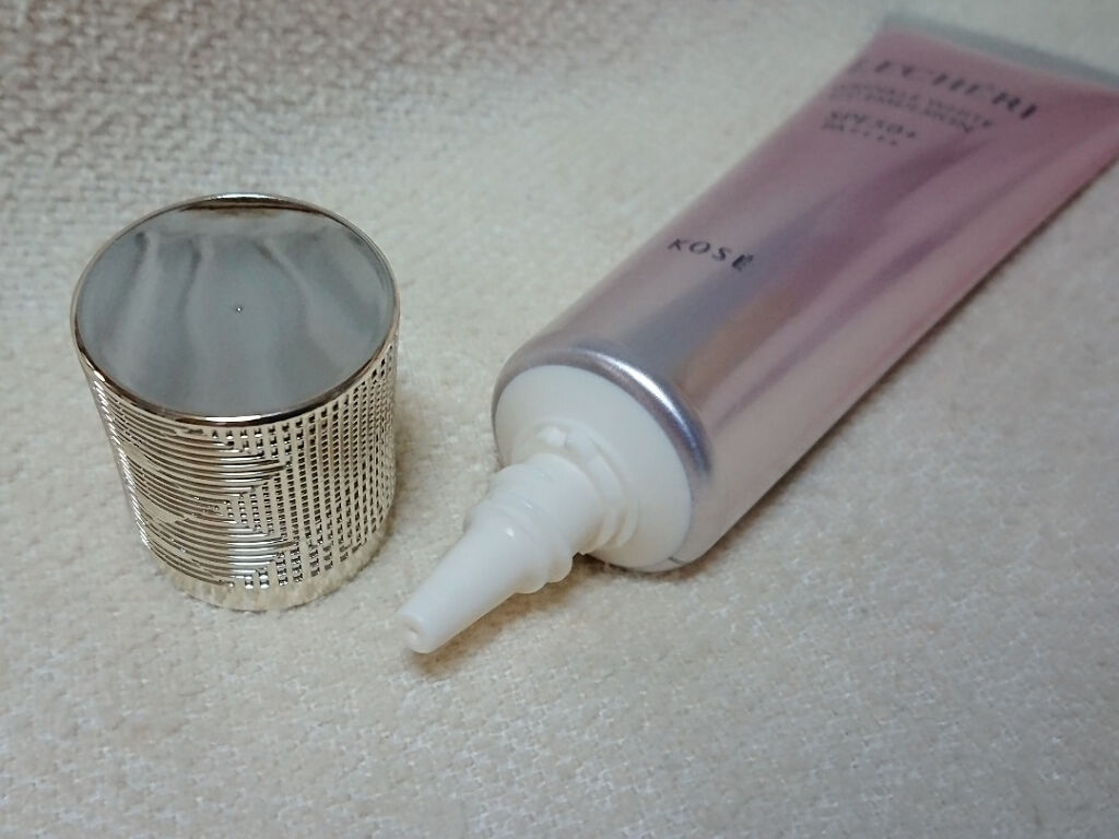 リンクルホワイト UVエマルジョン/ルシェリ/乳液を使ったクチコミ（2枚目）