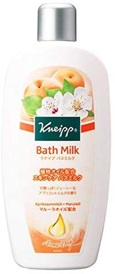 クナイプ バスミルク アプリコットミルクの香り 480ml