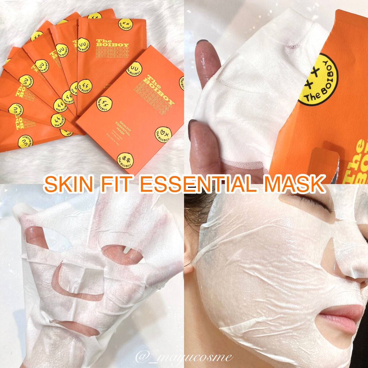 スキンフィット エッセンシャルマスク/TheBOIBOY/シートマスク・パックを使ったクチコミ(2枚目)